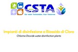 disinfezione a biossido di cloro